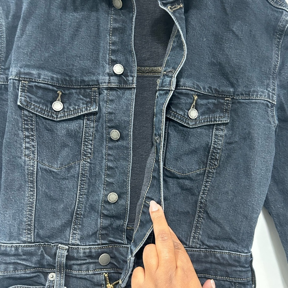 NWOT Universal Thread Denim Maxi Dress - Picture 3 of 6